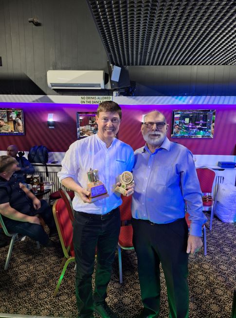 CONGRATULATIONS TO OUR SINGLES HANDICAP CHAMPION - JAMIE ROUS, OXHEY HALL B